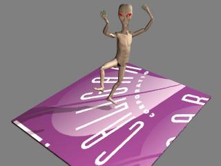 alien danceing